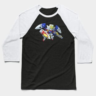 SD Wing Gundam Zero Baseball T-Shirt